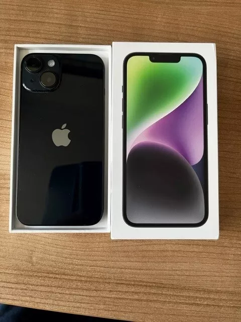 Apple iPhone 14 - 128 GB - mezzanotte (sbloccato) A2882 (GSM)