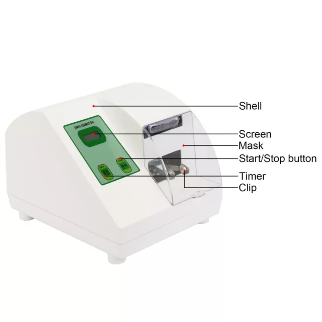 Dental Lab Digital Universal High Speed Amalgamator Amalgam Capsule Mixer