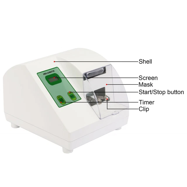 Dental Lab Digital Universal High Speed Amalgamator Amalgam Capsule Mixer