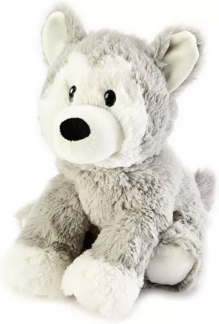 Warmies 13 Fully Heatable Soft Toy Scented with French Lavender - Husky