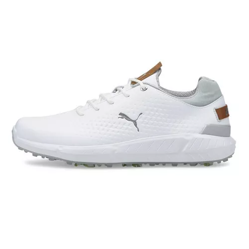 Puma IGNITE ARTICULATE Leather Golf Shoes Brand New Boxed In Puma White **SALE**