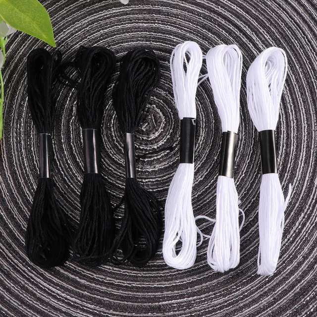 100 rollos bordado aleta cruzada amistad pulseras hilo artesanal
