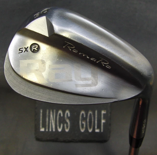 RomaRo Ray SXR 50° Gap Wedge Stiff Graphite Shaft Golf Pride Grip RomaRo Ray SXR 50° Gap Wedge Stiff Graphite Shaft Golf Pride Grip