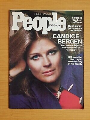 People Magazine; July 28,1975 - Candice Bergen Liberace Hugh Carey Vintage
