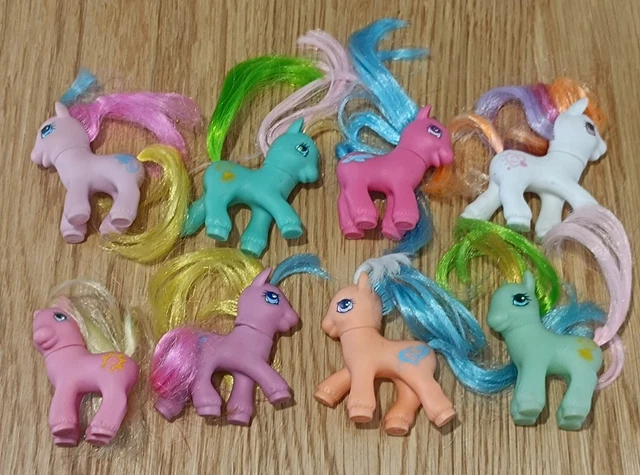 Lot de 6 « mon petit poney My Little Pony G2 G1 Lot de 6 « mon petit poney My Little Pony G2 G1