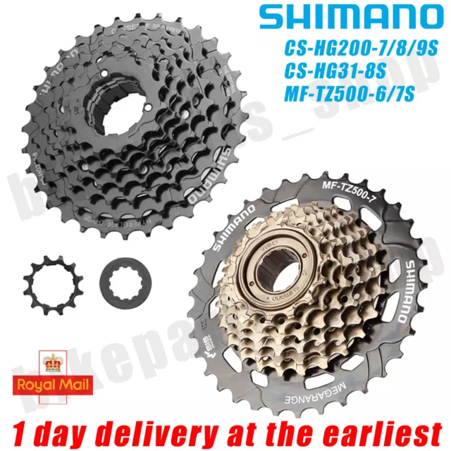 Shimano Cassette 6/7/8/9 Speed MF-TZ500 CS-HG200/31 11/12/14-28/32/34T Cassette