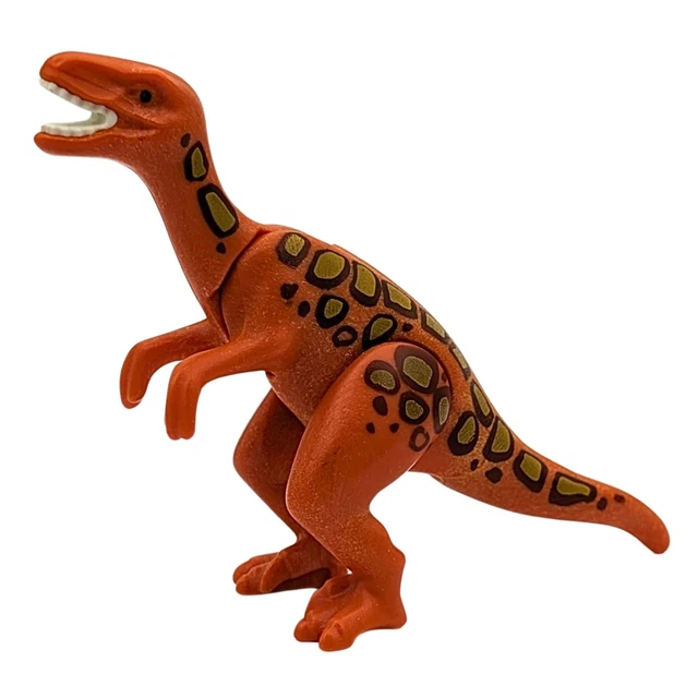 Playmobil Dinosaure Vélociraptor - Pièce Occasion Pour Collection Ou Jeu