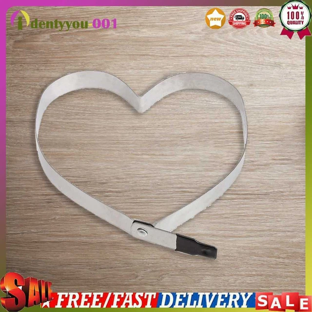 Cocina Forma de Corazón Cocina Espejo Forma Acero Inoxidable