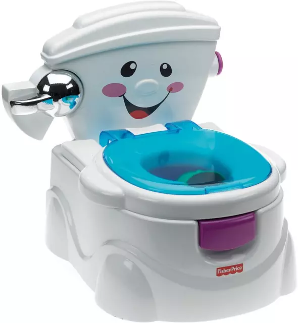 Fisher-Price P4324 My Potty Friend, Kids Toilet Training Seat with Sounds, Songs