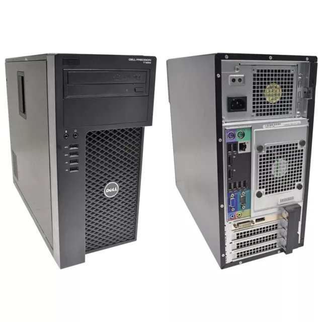 Dell Precision T1650 Tower Xeon E3-1240 V2 8GB RAM 500GB Quadro 600 Win7 Pro Key