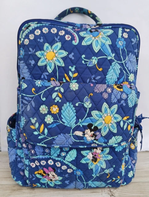Disney Vera Bradley Mickey and Minnie Blue Back Pack