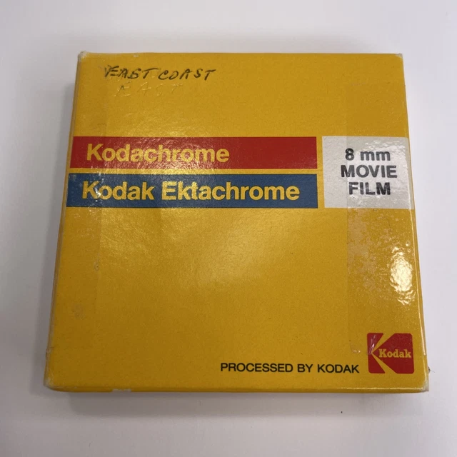 VINTAGE 1986 8MM 'Blank" Film Cape Breton The Fort 1986 East Coast