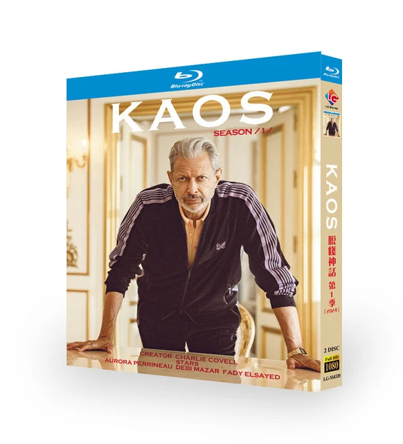 KAOS (2024) SEASON 1 Bluray Drama TV Series 2 Disc BD All Region New