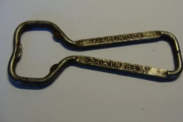 older beer bottle opener advertising Grain Belt Brewing Co Minneapolis Minnesota