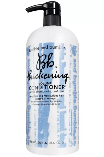Bumble and Bumble Thickening Conditioner 33.8 oz w/Pump FREE SHIPPING!