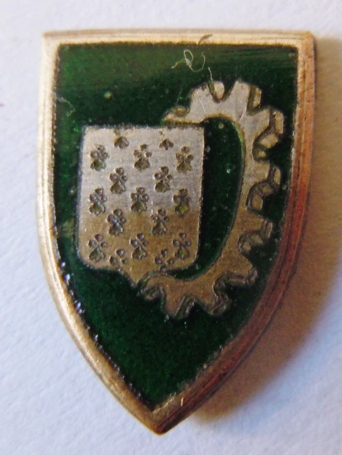 Insigne Miniature émail Delande - Logo AOP Football Club - Vintage France