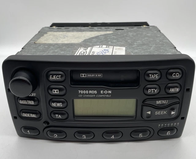 FORD 7000 RDS radio cassette Scorpio Escort Fiesta - Complete With PIN ...