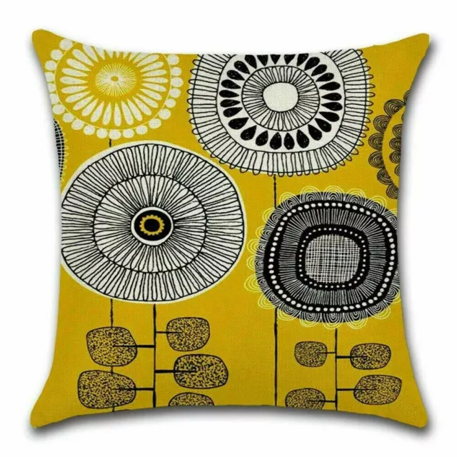Tropical Flower Cushion Cover Abstract Decorative Cushion Cover Outdoor Linen