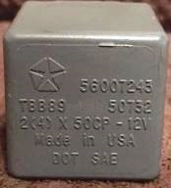 56007243 JEEP GRAND Cherokee, Turn Signal Flasher Relay Module Tested