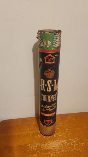 VINTAGE RSL 1938/1939 Classic Tourney Badminton Shuttlecocks