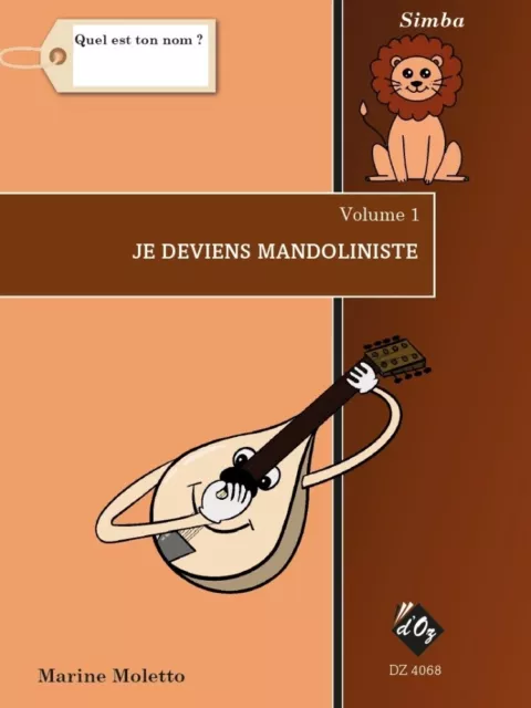 Marine Moletto | Je Deviens Mandoliniste, Vol. 1 | Buch | Les Productions d'OZ