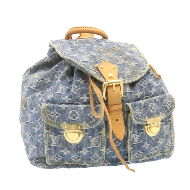 LOUIS VUITTON M44766 Christopher GM Backpack Day Bag Monogram Prism Mint  Ex++