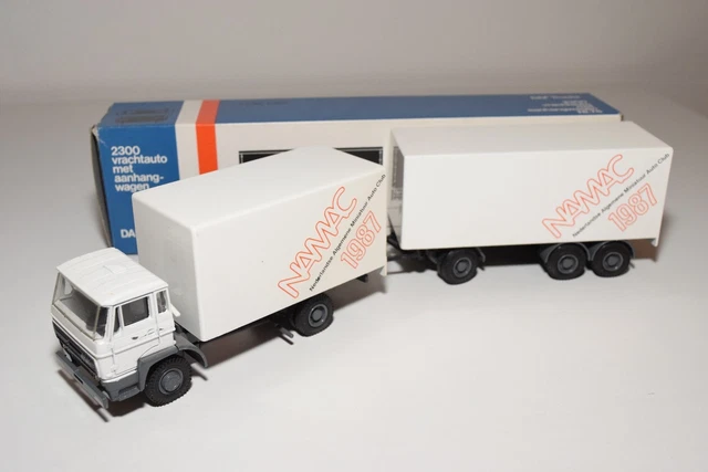 CAMION LION Car Daf 2600 Avec Remorque Promo Werbe Excellent Etat