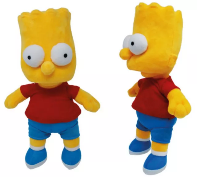 Bart Simpson Plüschfigur 38 cm Groß Die Simpsons Stofftier Plüschtier