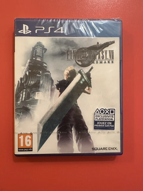 Jeu Sony Playstation 4 PS4 Pal Fr Complet En Boite Final Fantasy VII (7) Remake