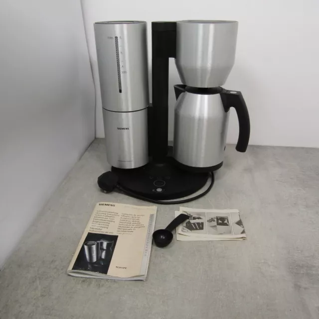 Siemens Porsche Design filter Coffee Machine Brushed Aluminium TC911P2 boxed