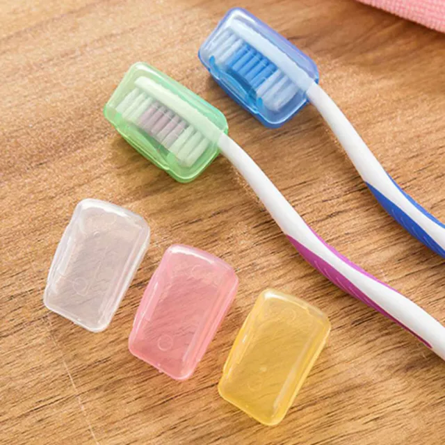 5PCS Brush Toothbrush Cover Case Head Travel Camping Protect Hike Cap Cleaner AU