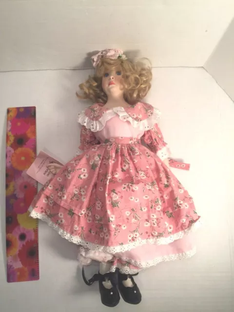 Paradise Galleries Amy Porcelain Doll Treasury Collection Premier Edition