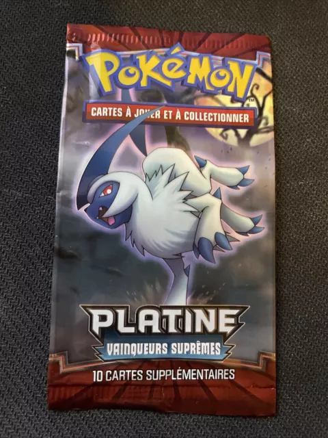 Empty Pokemon Booster / Empty Platinum Absolute Supreme Winners