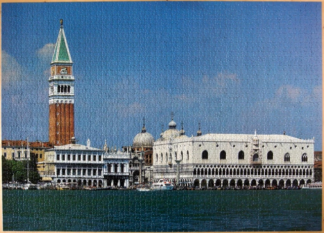 FX Schmid Puzzle 3000 Teile Venezia Panorama Komplett wie Neu RARITÄT!