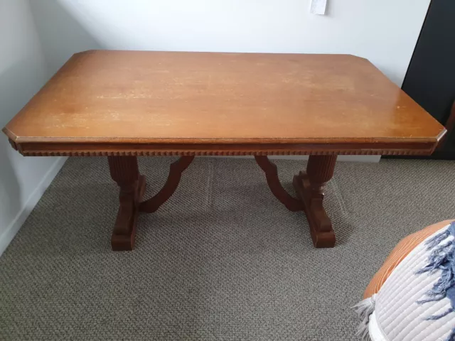 Silky oak dining table ** PRICE REDUCED ** 3