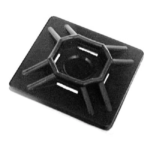 10 4-Way Cable Tie Mounts with Adhesive Back