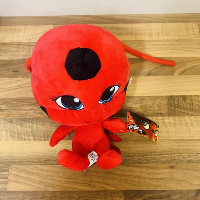 Zag Heroez Miraculous Ladybug Ladybird Kid's Plush Soft Toy VGC RARE New w/ tags 2