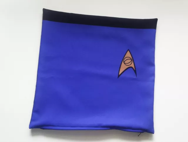 Inspired hand made Star Trek TOS Pillow Cover fanmade