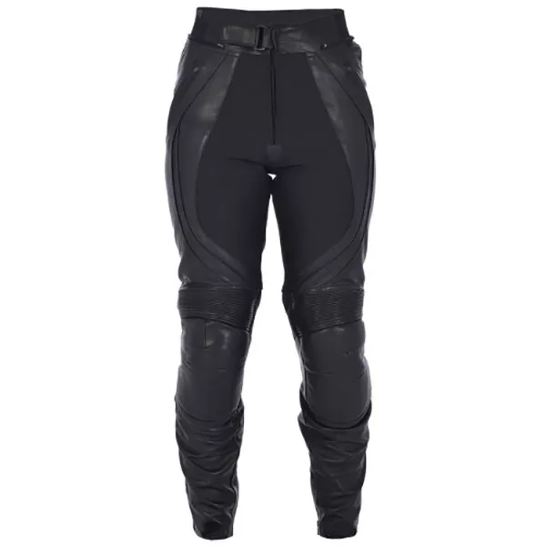 Oxford Boulevard Ladies Motorcycle Motorbike Leather Pants Trousers All Sizes