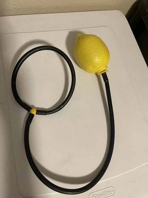 Vintage 1970's Chemtoy Lemon Twist Jump Hop Skip It Kids Toy