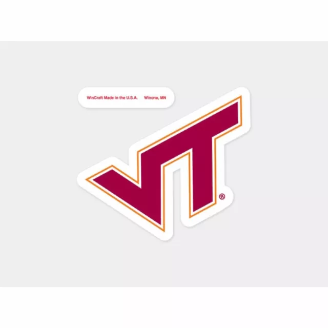 Virginia Tech Hokies 4x4 Perfect Cut Decal Sticker Car Truck Auto FAST SHIP