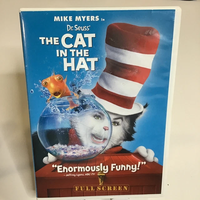 DR. SEUSS THE Cat in the Hat (DVD, 2004, édition plein format) EUR 1,10