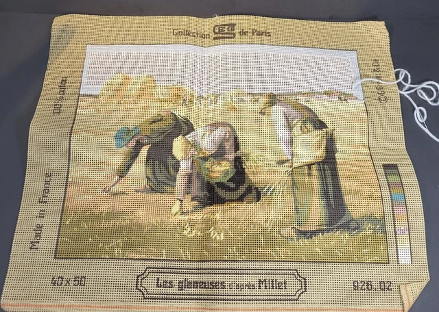 Somas Gleaness LES GLANEUSES THE Gleaners Tapastry Collection Seg de Paris 40 x 50 cm ...