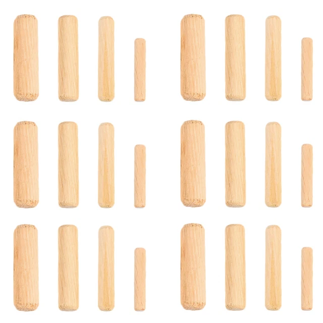 400 piezas tacos de madera madera enchufe de ranura muebles carpintería tobogán aroma bovino