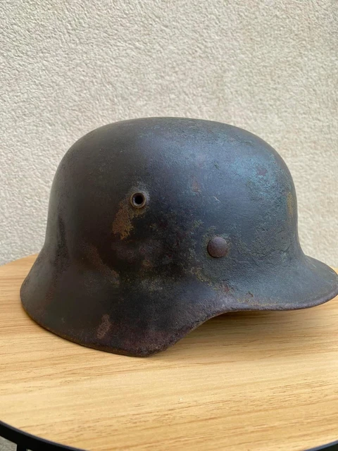 Casque Militaire Vintage M74 1945 En Kevlar - Original WWII - Origine Japon/Inde - Occasion