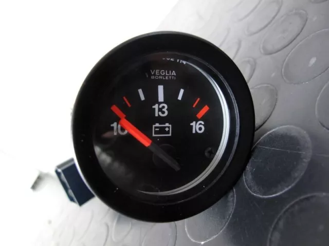 Veglia Borletti Volt Meter Gauge De Tomaso Ferrari Lamborghini Maserati