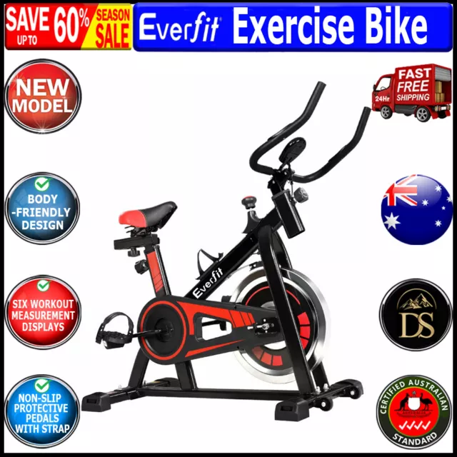 Spin Bike Exercise Bike Flywheel Fitness Home Commercial Workout Gym Holder New