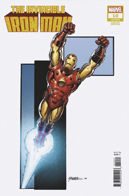 Invincible Iron Man #10 2023 Unread George Perez Variant Cover Marvel Comic