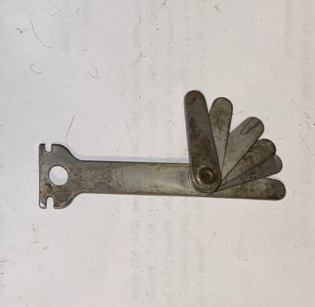 VINTAGE CHAMPION SPARK Plug Gap Tool Classic Car Auto 7.50 PicClick