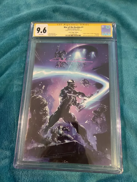 War Of The Realms 1 Cgc 9.6 Ss Crain Virgin Journey Into Mystery 83 Venom Thor